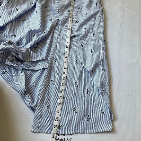 House of Harlow 1960 REVOLVE Nolita Off Shoulder Wrap Midi Dress Pinstripe - Picture 15 of 16